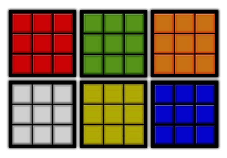 Conjunto Jogo Porta Copos com 6 unidades (2 em 1) com Imã - Colorido