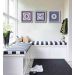 Conjunto Kit com 3 Quadros Náuticos Decorativos Linha Náutica Marinheiro - Mar 2