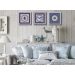 Conjunto Kit com 3 Quadros Náuticos Decorativos Linha Náutica Marinheiro - Mar 2