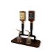 Dispenser Dosador Serve Bebidas Drinks Whisky Bar Adega Estilo Industrial Preto Laca