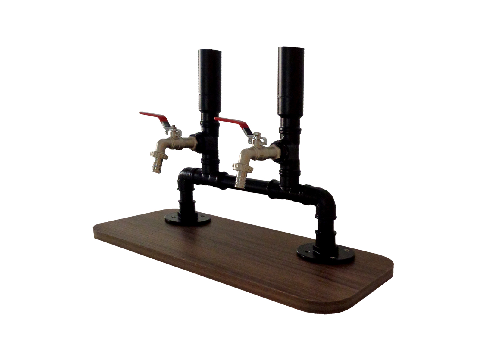 Dispenser Dosador Serve Bebidas Drinks Whisky Bar Adega Estilo Industrial Preto Laca