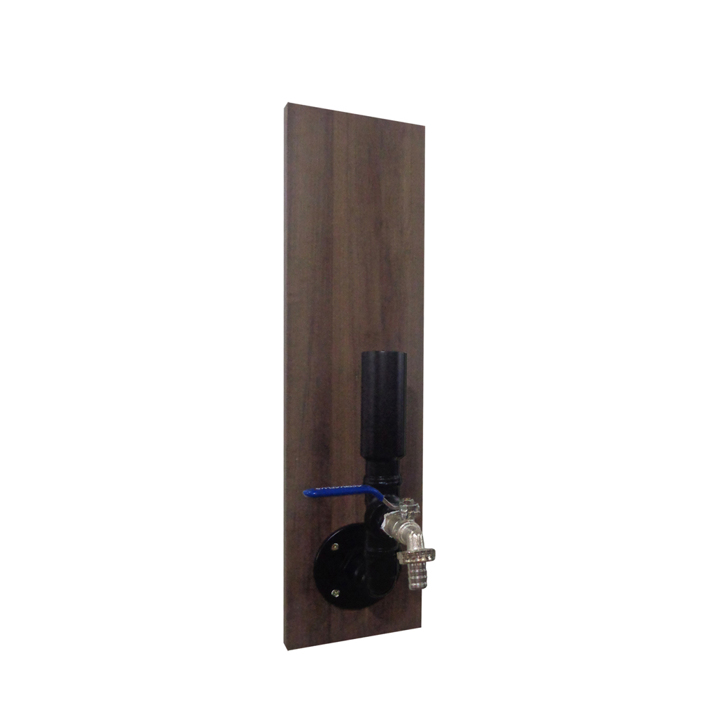 Dispenser Pingometro Parede Dosador Serve Bebidas Whisky Bar Adega Estilo Industrial Preto Laca