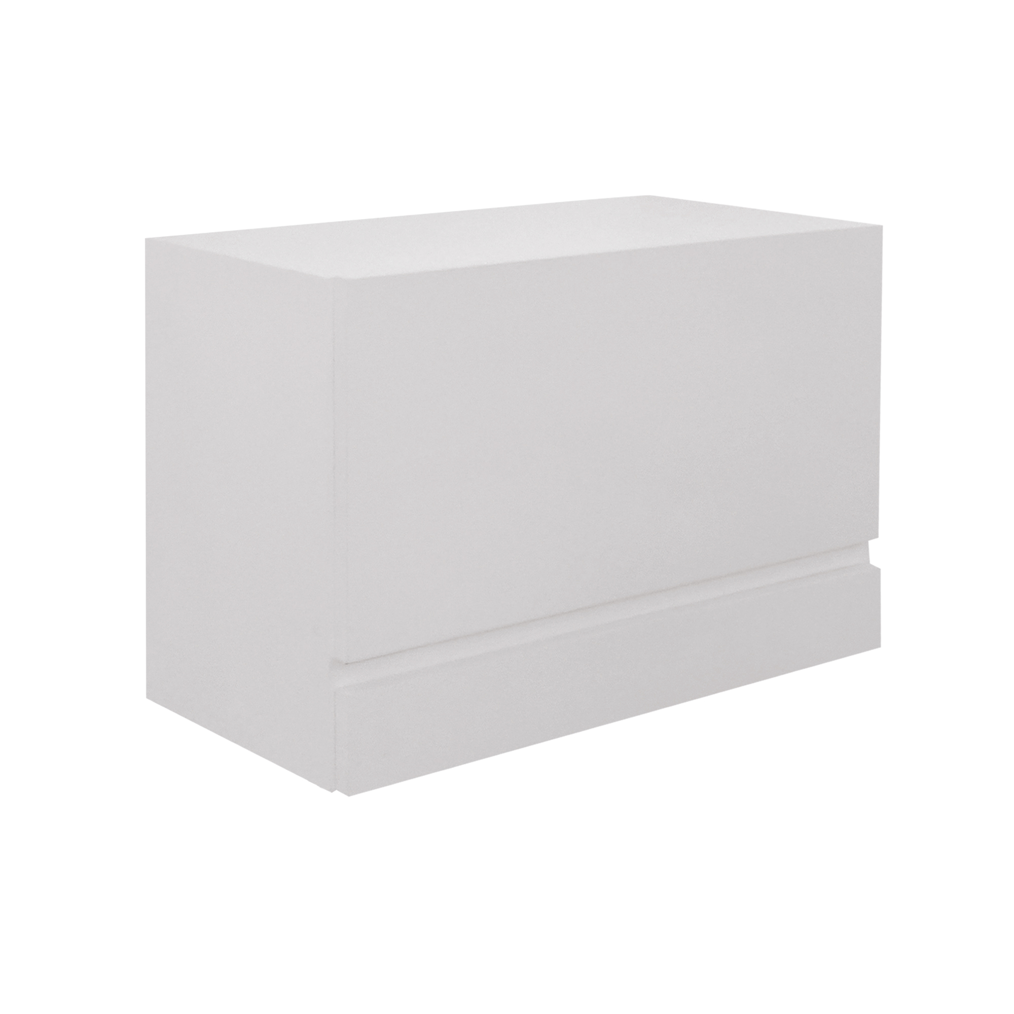 Escrivaninha Suspensa Bancada Compacta com Gaveta Mesa para Notebook Branco Laca