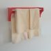 Kit Acessórios para Banheiro Conjunto 2 peças Porta Toalhas Papel Higiênico Vermelho Laca