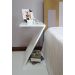 Mesa "Z" Lateral de Apoio ou Mesa de Cabeceira Branco Laca