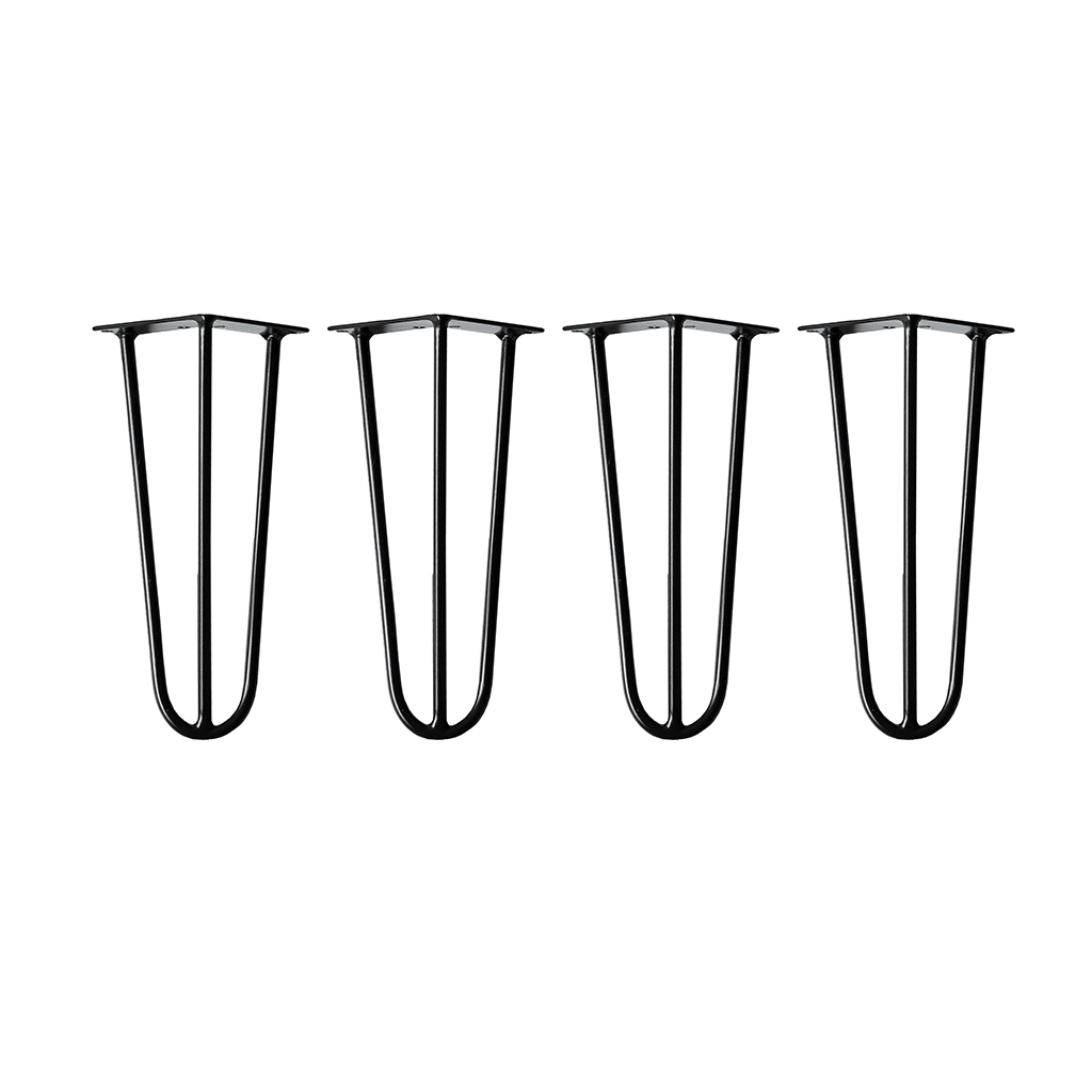 Mesa de Cabeceira Lateral Nicho com Gaveteiro Pés Hairpin Legs Estilo Industrial Branco Laca