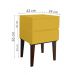 Mesa de Cabeceira Penteadeira Mesa Lateral de Apoio - Amarelo Laca