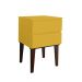 Mesa de Cabeceira Penteadeira Mesa Lateral de Apoio - Amarelo Laca