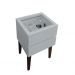 Mesa de Cabeceira Penteadeira Mesa Lateral de Apoio - Off White Laca