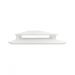 Mesa para Computador Monitor de Canto Suspenso Branco