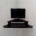 Mesa para Computador Monitor de Canto Suspenso Preto