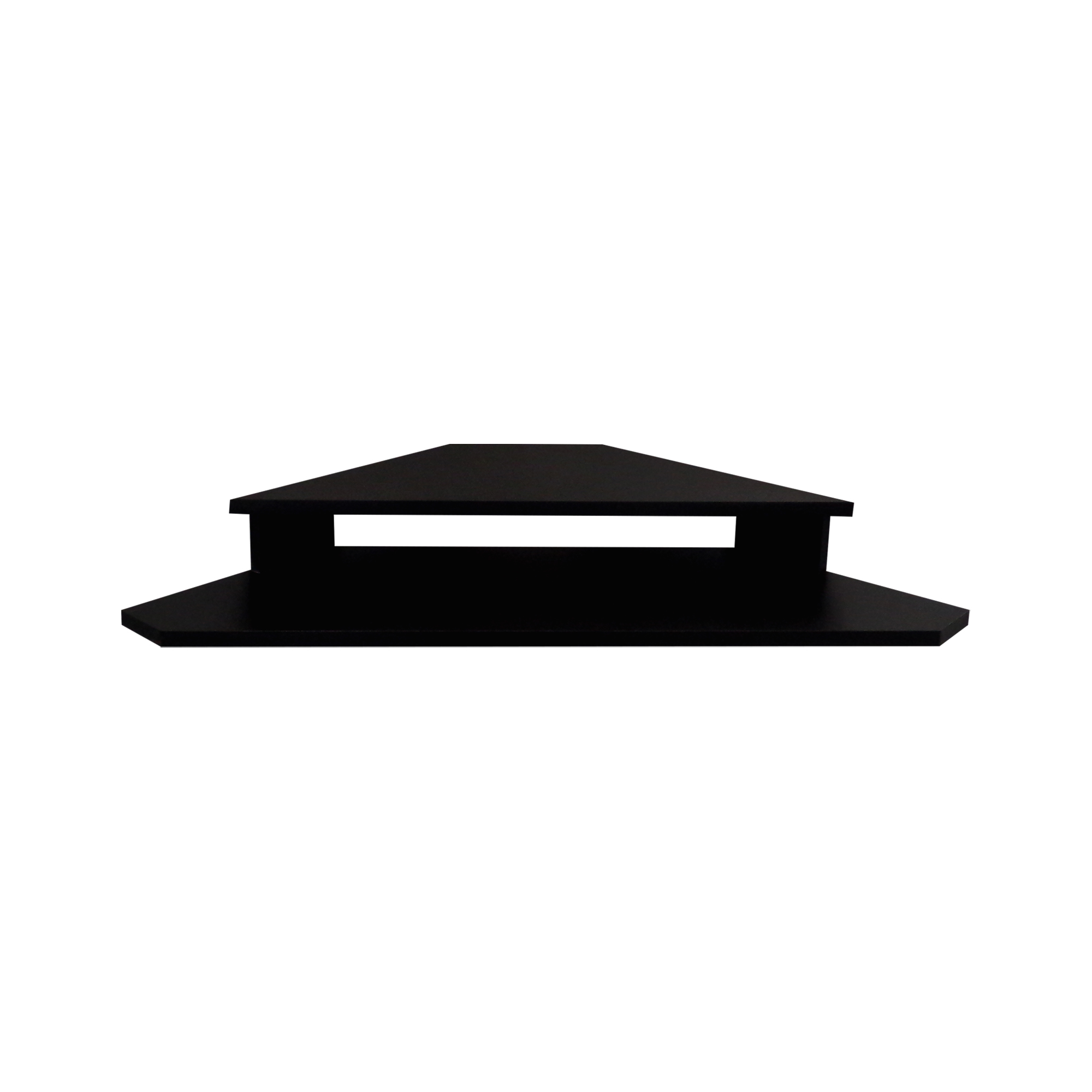 Mesa para Computador Monitor de Canto Suspenso Preto