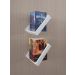 Prateleira Porta Livros Suporte Estante Nicho Decorativo 2 Peças Parede - Branco Laca