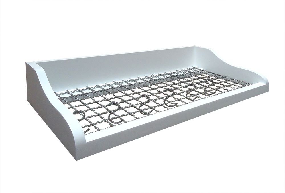 Prateleira Suporte Porta Panelas e Utensílios de Cozinha - Branco Laca