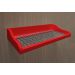 Prateleira Suporte Porta Panelas e Utensílios de Cozinha - Vermelho Laca