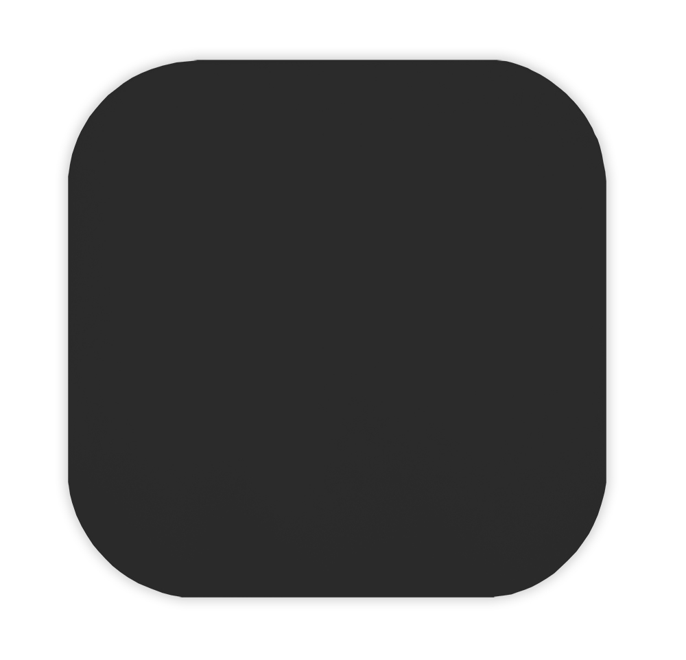 Prato Giratório Centro de Mesa Tampo Tábua para Mesa 60 cm Preto Laca