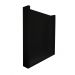 Quadro Porta Rolhas de Vinho Champanhe Tampinhas Decorativo de Parede - Preto Laca
