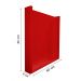 Quadro Porta Rolhas de Vinho Champanhe Tampinhas Decorativo de Parede - Vermelho Laca