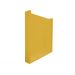 Quadro Porta Rolhas de Vinho Champanhe Tampinhas Decorativo de Parede Amarelo Laca