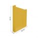 Quadro Porta Rolhas de Vinho Champanhe Tampinhas Decorativo de Parede Amarelo Laca