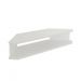 Rack Suspenso para TV de até 39” Aparador Bancada Estante de Canto Branco