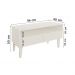 Rack para TV Bancada Aparador Com Nicho e Gaveta Off White Laca