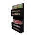 Revisteiro de Parede Porta Revistas Livros - Preto Laca