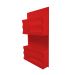 Revisteiro de Parede Porta Revistas Livros - Vermelho Laca