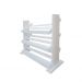 Sapateira de Piso para Closets e Quartos 12 Pares Sapatos - Branco Laca