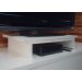 Suporte de Mesa Giratório 360° com Nicho para TV - Branco