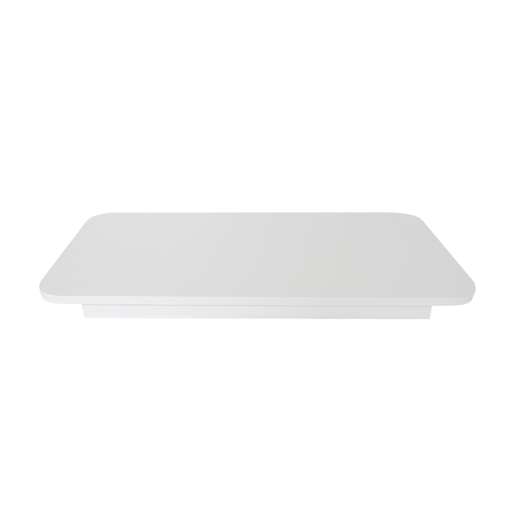 Suporte de Mesa Giratório 360° para Monitor Branco