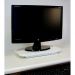 Suporte de Mesa Giratório 360° para Monitor Branco