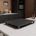 Tampa Para Cooktop Brastemp 4 Bocas BDD61AE 57 X 46 cm Preto Laca