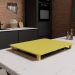 Tampa para Cooktop 5 Bocas 78,5 x 46 cm Suggar Madeira MDF Laqueado Amarelo