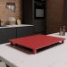 Tampa para Cooktop 5 Bocas 90 x 52 cm Panasonic Madeira MDF Laqueado Vermelho