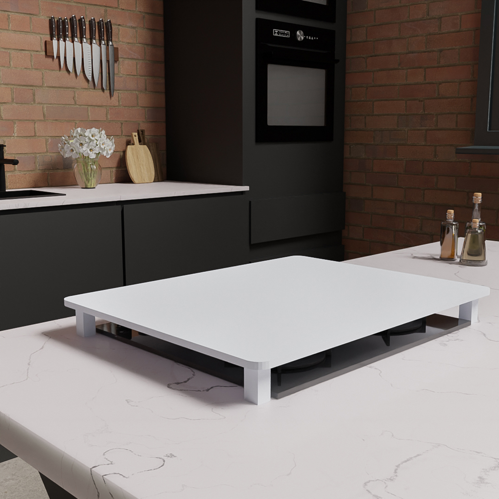 Tampa para Cooktop Electrolux 4 Bocas IE6SF 60 X 52 cm Branco Laca