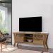 Rack Bancada para TV até 60 Polegadas Sala de Estar Decor Canela - Frade Movelaria