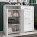 Cômoda com 2 Portas Kaybe Branco