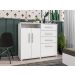 Cômoda com 2 Portas Kaybe Branco