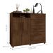 Cômoda com 2 Portas Kaybe Malbec