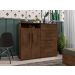 Cômoda com 2 Portas Kaybe Malbec