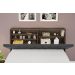 Cabeceira Box Casal Ísis Chocolate Com Painel Capitonê Cor 013
