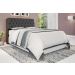Cabeceira Box Casal Ísis Malbec Com Painel Capitonê Cor 013 Framar