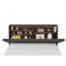 Cabeceira Box Queen 1,58 Isis Chocolate Com Painel Class Cor 013 - Framar Móveis