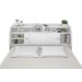 Cabeceira Box Queen 1,58Cm Elisa Branco Ou Branco/Preto - Framar Móveis