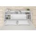 Cabeceira Box Queen 1,58Cm Elisa Branco Ou Branco/Preto - Framar Móveis