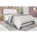 Cabeceira Box Queen Isis Amarula Com Painel Class Branco Framar
