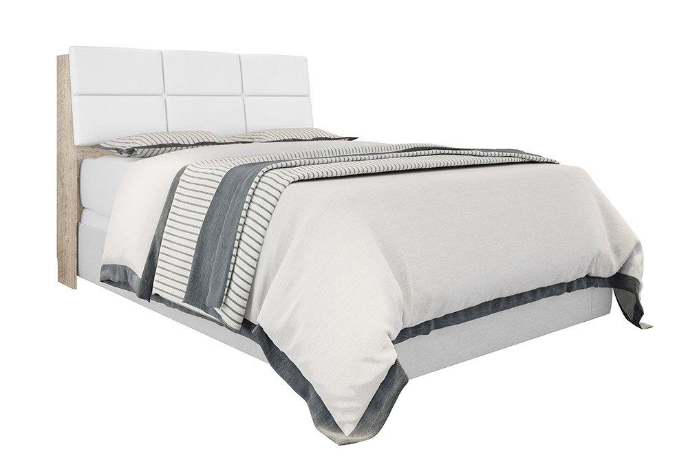 Cabeceira Box Queen Isis Amarula Com Painel Class Branco Framar
