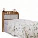 Cabeceira Box Solteiro Elisa Naturalle E Off White Framar