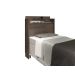 Cabeceira Box Solteiro Thayna Chocolate 88Cm - Framar Móveis